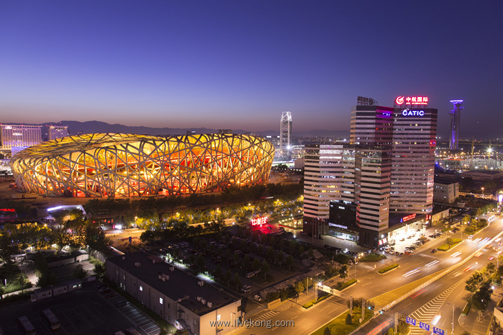 北京城市夜景