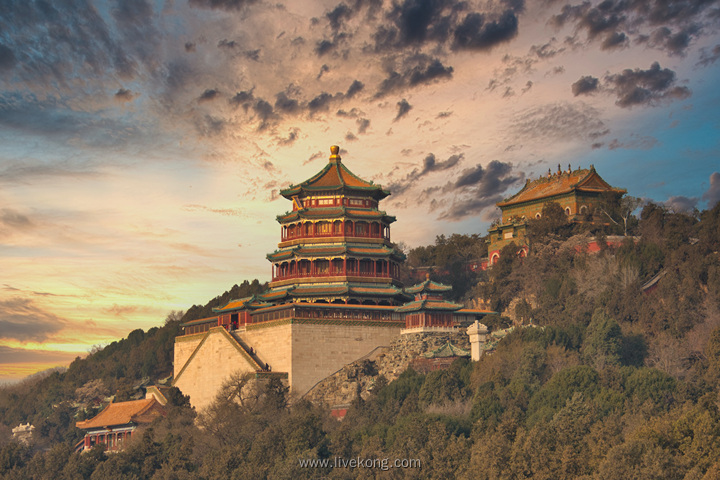 北京颐和园风景区