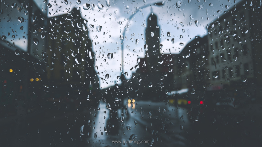 雨天城市街道